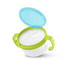 スナック用のプラスチック製スナック ボックス 子供 用のキャッチャー付きのダブルハンドル ボックス スナック用の容器クッキー ボックス