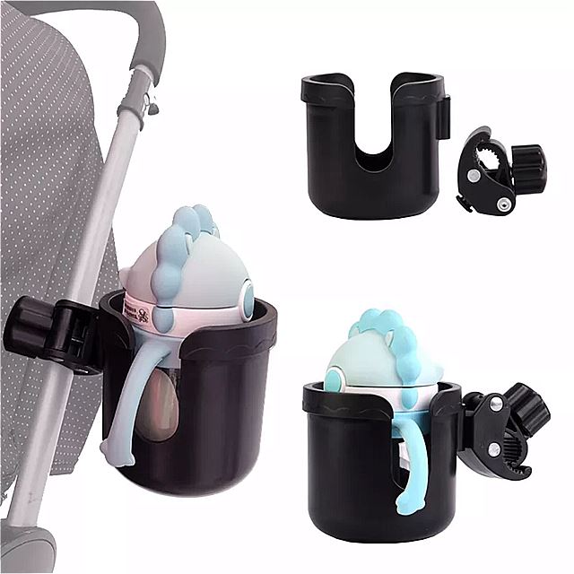 ベビーカー アクセサリー かわいい カップ ホルダー 子供 用三輪 車 ボトル 牛乳と水 ベビーカー