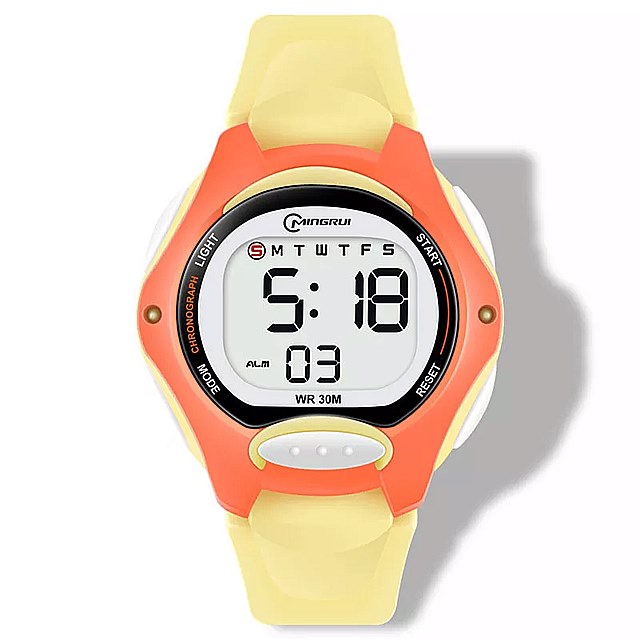 子供 学童 子供向けの LEDデジタル スポーツ腕時計 シリコンブレスレット