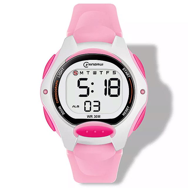 子供 学童 子供向けの LEDデジタル スポーツ腕時計 シリコンブレスレット