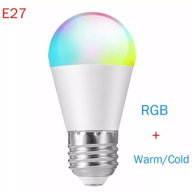 スマート led 電球 6W wifi e27 e26 e14 b22 タイマー alexa Google Home ifttt