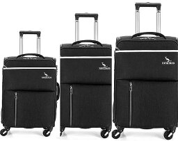 Carrylove 20 "24" 28 "インチソフト 旅行 トロリー ケース デザイナー オックスフォード 走行ボックス 3個 荷物セット