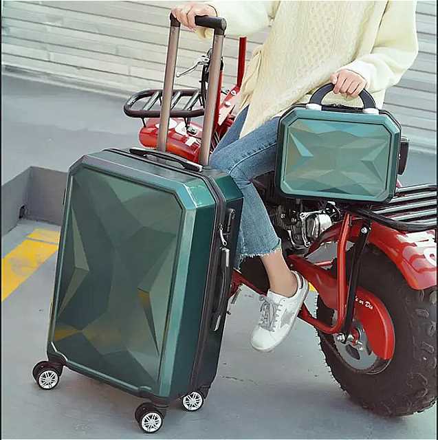 CHENGZHI 女性 旅行 スーツケース 20 "24" 28 "abs トロリー ローリング 荷物セット のための