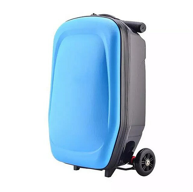 Carrylove 21 "インチ 大人 スクーター 荷物 キャリーにローリング スーツケース 怠惰な トロリー バッグホイール