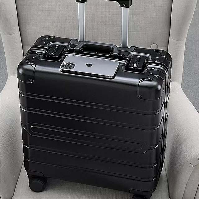 Carrylove- ホイール付き スーツケース 18インチ 10kgの 機内持ち込み 手荷物 荷物 バッグ