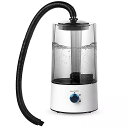 家庭用 空気加湿器 4000ml 超音波空気清浄機 ペット用liztortoosfrogミストジェネレーター 水陸両用のハーブ テラリウム加湿器(2)