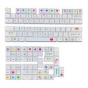 メカニカル キーボード キャップ Pbt 126個 xda プロ ファイル カスタム 染料 GK61 64 68 96 126 レイアウト 用 Cherry MX スイッチ 用(2)