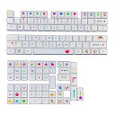 メカニカル キーボード キャップ Pbt 126個 xda プロ ファイル カスタム 染料 GK61 64 68 96 126 レイアウト 用 Cherry MX スイッチ 用