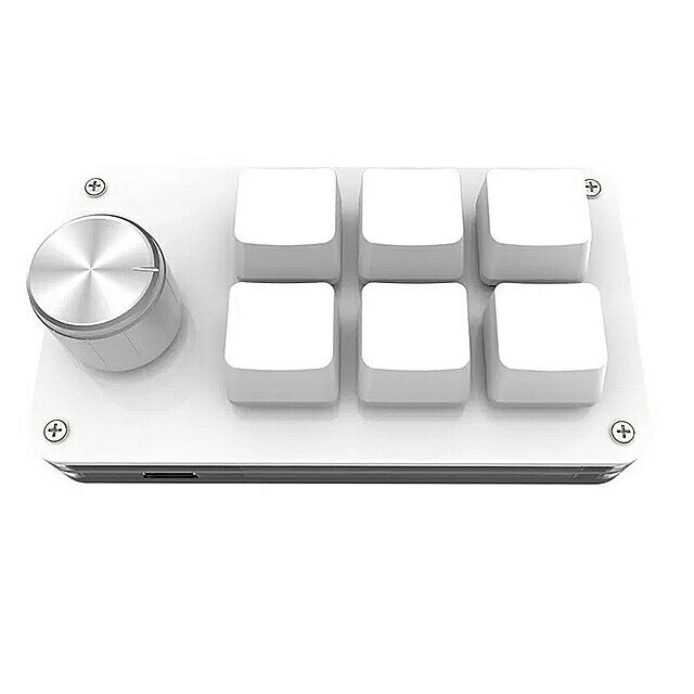 6キー 写真店 のキー用の ペースト 付きミニ ボタン キーボード メカニカル ゲーム キーボード x6ha