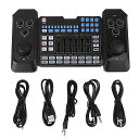 Q8- オーディオ ミキサー ヘッドセット Bluetooth 互換 マイク Webキャスト ライブ ストリーミング x6ha
