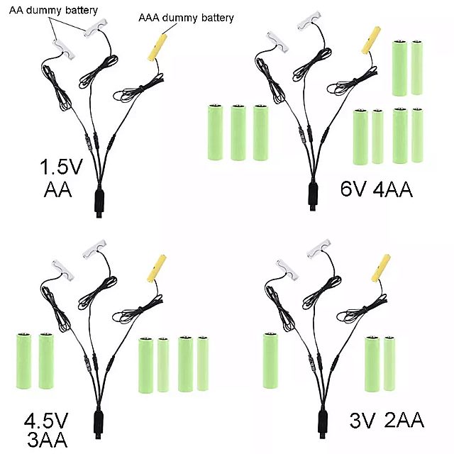 usb 電源 1 5v 6v 2aa aaa クリスマス led ライト 交換 おもちゃ テーブル ランプ リモコン カメラ x6ha 0