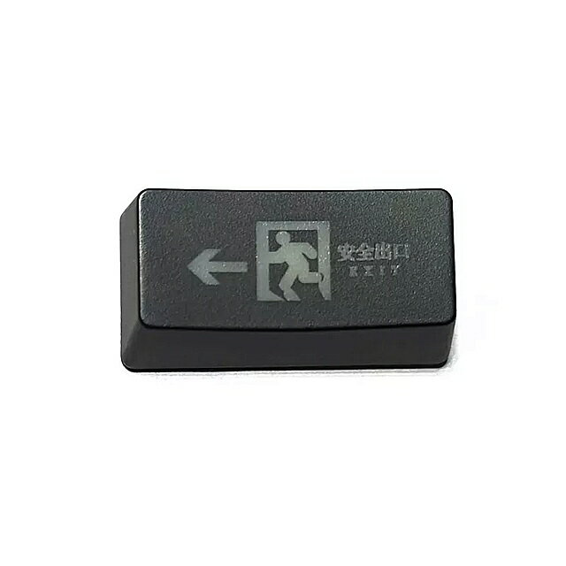 Safe exit r1 2uバック スペース キーキャップ シャインスルー キーキャップ abs エッチング バックライト 付き メカニカル キーボード x6ha 用 キーキャップ