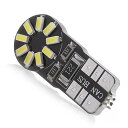 1pc dc 12v T10 W5W 3014 smd 18 LED canbus 車 ウェッジサイド ライト インテリア の 電球 ランプ ホワイト