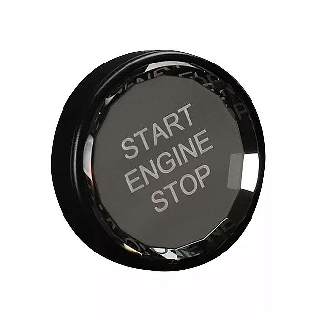 車 の ステッカー ステッカー プッシュ エンジン 点火 ワンキー スタート スイッチ カバー 車 の インテリア 非接触 トヨタ