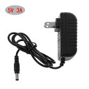 電源 充電器 外部dc ac アダプタ トランス5v 3A 5.5x2.5ミリメートル米国eu プラグ USB ハブ LED ストリップ cctv ip カメラ