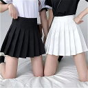 女の子用 ソリッド テニス スカート プリーツ スカート ハイ ウエスト 制 服 ダンス スカート インナー ショーツ ヨガ ゴルフ バドミントン ショート ドレス(4)