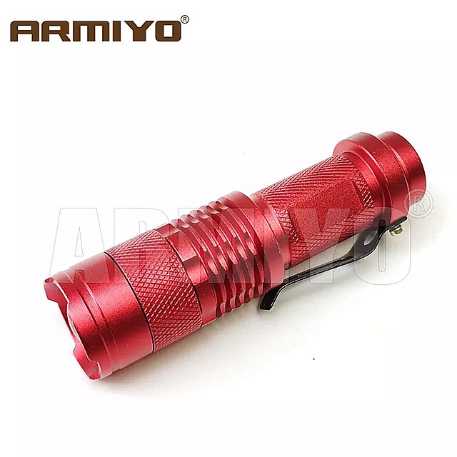 Armiyo-戦術的な 防水 LED 懐中電灯 ,戦術的な 懐中電灯 , キャンプ 用 懐中電灯 ,耐衝撃性,3つの 照明 モード, 狩猟 用 ランタン