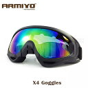 Armiyo X4 ゴーグル UV400抗uv防風スノーボードスケート オートバイ サイクリング サングラス スキー眼鏡