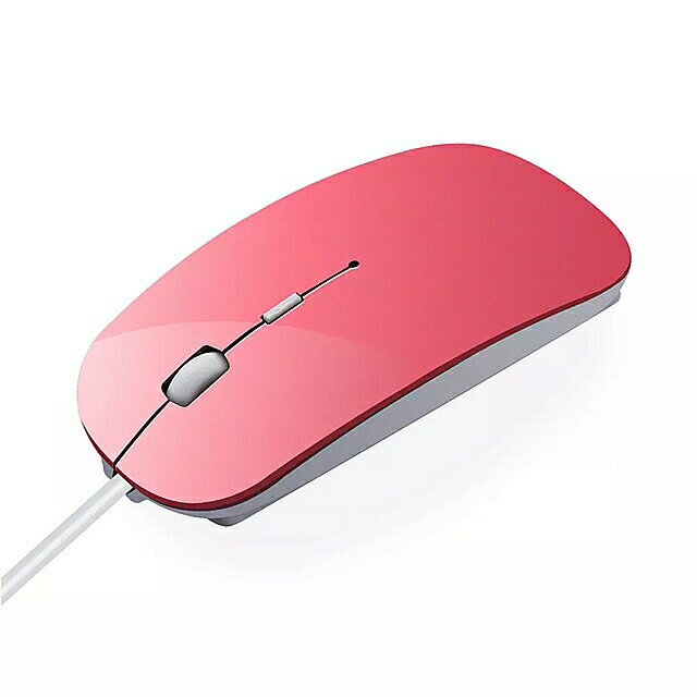 超薄型 USB 有線 マウス 1600 Dpi のための ノート Pc の Macbook の空気プロ