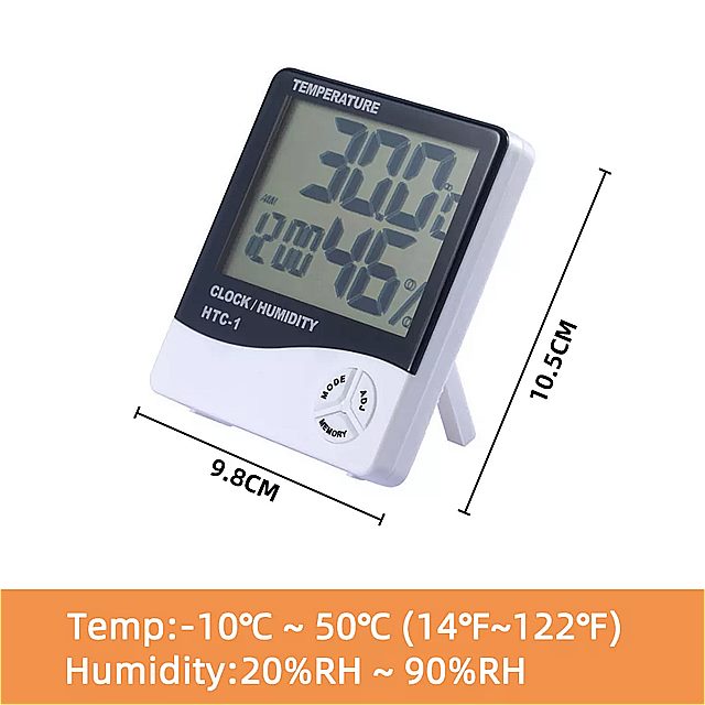 デジタル 体温計屋内湿度センサー 温度 計 家庭 用部屋測定