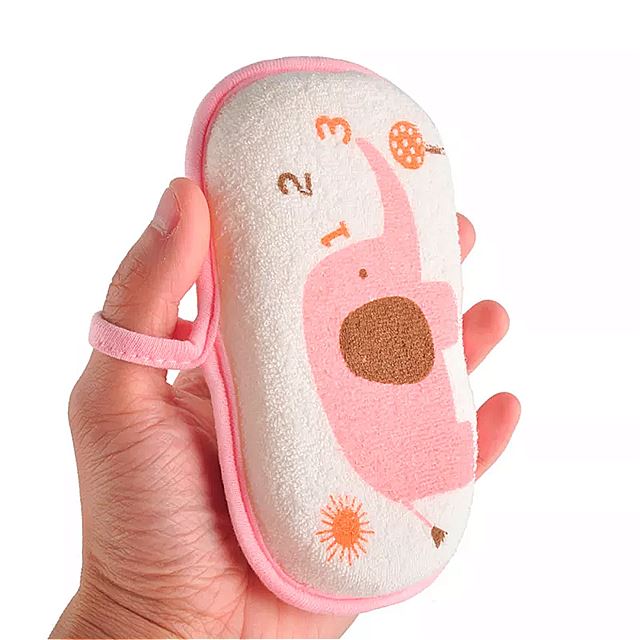 子供 バス ブラシ 製品スーパー ソフト タオル アクセサリー 幼児 スポンジ 綿 こすり ボディ ウォッシュ 子供 摩擦 ベビー スポンジ
