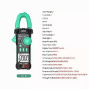 クランプマルチ dc ac 電流電圧 ncv オームテスター 電流計 コンデンサデジタル マルチメータオートレンジ 測定テスト 電気技師ツール