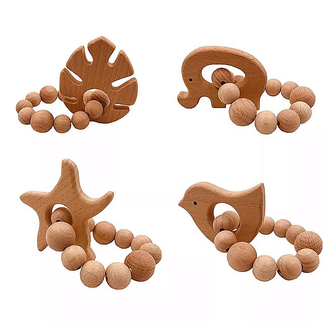 赤ちゃん ため 木製 歯がため リング 食品 品質 歯が生える リング 赤ちゃん ため アクセサリー