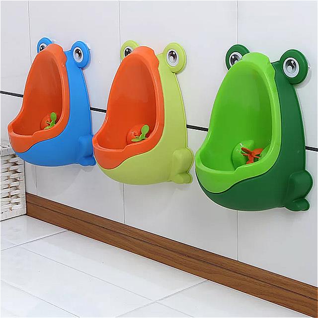 男の子 トイレ トレーニング シート カエル 子供 ため ポット壁 マウント 便器 ポータブル トイレ 接続可能水 パイプ