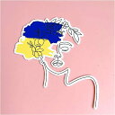 抽象絵画の ハッピー バースデー ケーキ トッパー 白い色の顔 アクリル 誕生日 パーティー カップ ケーキ トッパー 女の子 の ケーキ の デザート の 装...