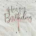 ピンク ゴールデン ハッピー バースデー ケーキ トッパー アクリル 古典 誕生日 カップ ケーキ トッパー デザート 装飾 子供 の 誕生日 パーティー ケー...