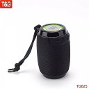 TG-625 Bluetooth ミニ スピーカー 防水 ポータブル 小型 LED クール 照明 音楽 センター tf カード 付き(2)