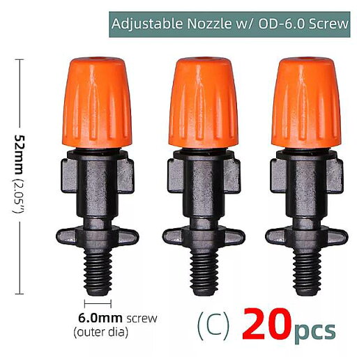 庭の水 スプレー 1/4 " 噴霧器 3/8 ノズル コネクタ 付き 灌漑 システム 庭の水 スプレー 1/4 " 噴霧器 3/8 ノズル コネクタ 付き 灌漑 システム