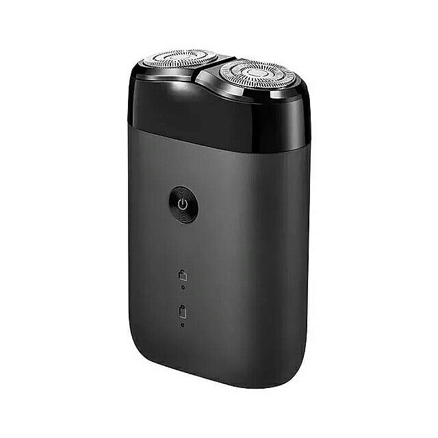 オリジナル Xiaomi Mijia デュアルフロート刃 シェービング タイプ C 電気 シェーバー IPX7 防水 サイレントモータードライ、ウェット電気 かみそり