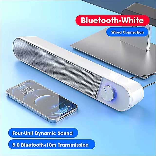 テレビ サウンド バー有線 Bluetooth 4D