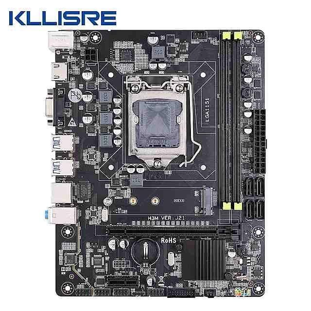 Kllisre H310 マザーボード lga 1151 DDR4 ram メモリ インテルi3/i5/i7 プロセッサM.2 SATA3.0 USB3.1 スロット デスクトップ マザーボード