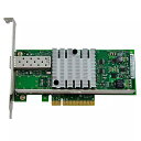 10 ギガバイトサーバ アダプタ シングル ポート SFP + NIC Lan カード チップ セット 82599ES X520(2)