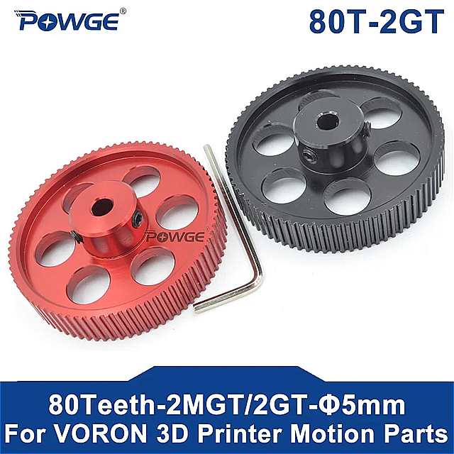 1pcs POWGE voron V2.4 80  2MGT 2GT ^C~O v[[ {A 5~[gGT2  xg 9/10~[g80  80 t 3d v^