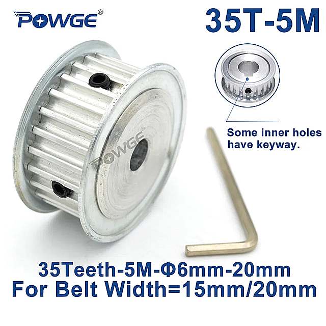 1pcs POWGE 35  HTD 5 [g^C~O v[[ {A 6/8/10/12/15/ 16/17/19/20 ~[g 15/20 ~[g HTD5M zC[ MA 35  35 T