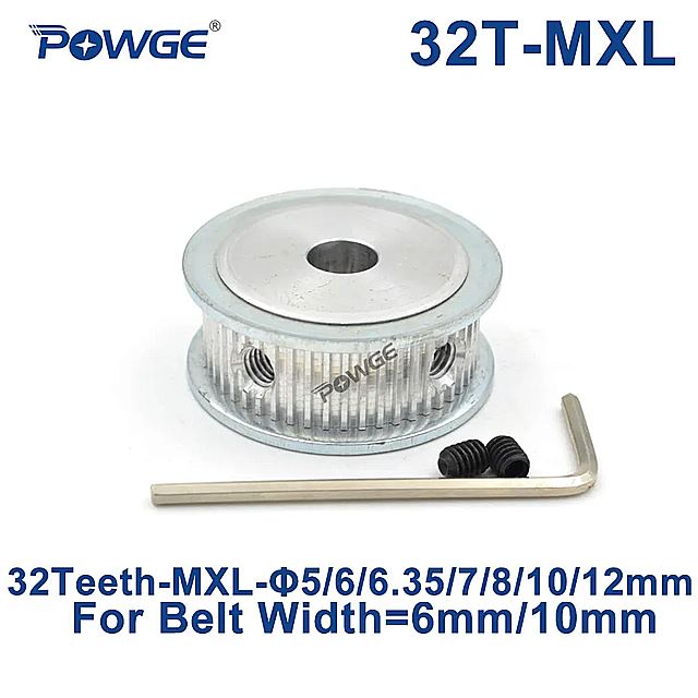 1Pcs POWGE ` 32  MXL ^C~O v[[ {A 5/6/6.35/7/8/10/ 12 ~[g 6 ~[g 10 ~[g MXL  xg MA 32  32 T