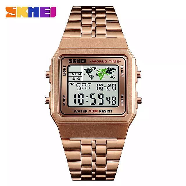 Skmei 高級 メンズ 腕時計 ファッション カジュアル ビジネス デジタル腕時計 防水 クロノ スポーツ腕時計 レロジオmasculino