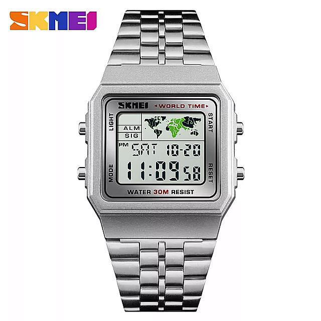 Skmei 高級 メンズ 腕時計 ファッション カジュアル ビジネス デジタル腕時計 防水 クロノ スポーツ腕時計 レロジオmasculino