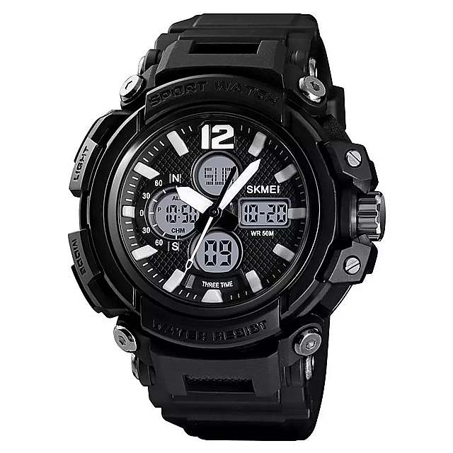 2019 新 スポーツ腕時計 高級 Skmei 最高の メンズ ウォッチファッションクォーツデジタル 防水 クロノ時計 男性 腕時計 レロジオ