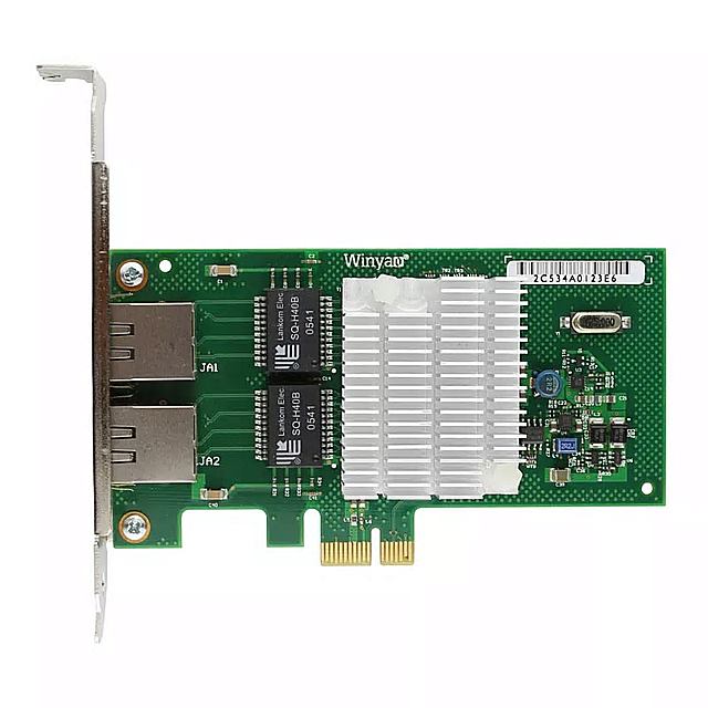 pcie x1 デュアル ポート gigabit ethernet ネットワーク アダプタ カード 1000 mbps i350AM2 チップセット