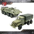 1:72 m35 貨物 トラック BTR-80装甲 輸送車 プラスチック ビルディングブロック 組み立てモデル 陸軍アクション