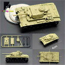 1/144スケール4D組み立てる タンクモデル号 戦車 T-34/85 AMX-30MAIN ビルディング レンガ世界戦争 軍事 陸軍 バトルタンク(3)