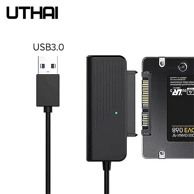 UthaiのT35 hdd アダプタ ssd USB3.0タイプcにSATA3変換 ケーブル の2.5インチsata ハード ディスク ドライブ ディスク ssd 5 5gbps JMS578チップ