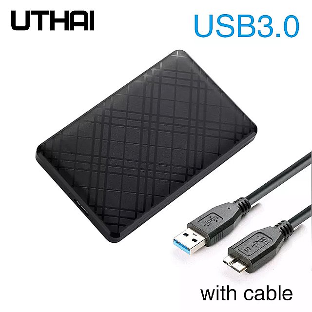 Uthai T43 USB3.0 hdd用2.5インチSATA2 3 ハード ドライブ ボックス モバイル hdd ケース と ケーブル 6テラバイト高スピード
