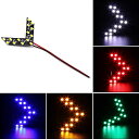 クール 14 smd 車 led 日中 走行用ライト 矢印パネル led フォグランプ 車の ターン信号 インジケータ バックミラーランプ(4)