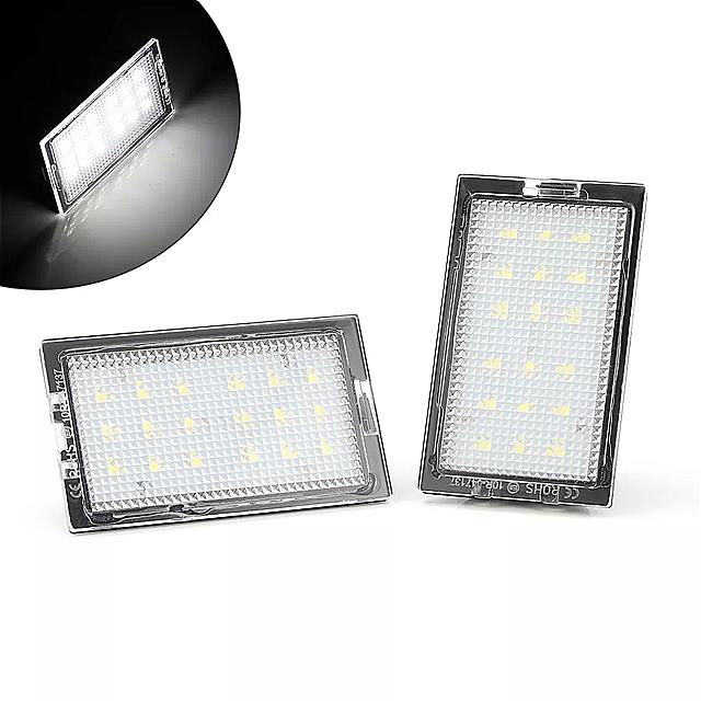 led ナンバープレートライト 2個 ローバーディスカバリー3 4 lr3 lr4 レゴランダー2 lr2 レンジローバー スポーツ用 交換ランプ