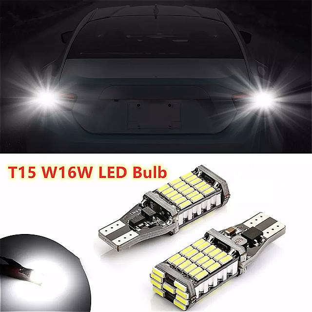 led  С饤 ŵ T15 w16w 45 smd 4014顼ʤ  6000K 2